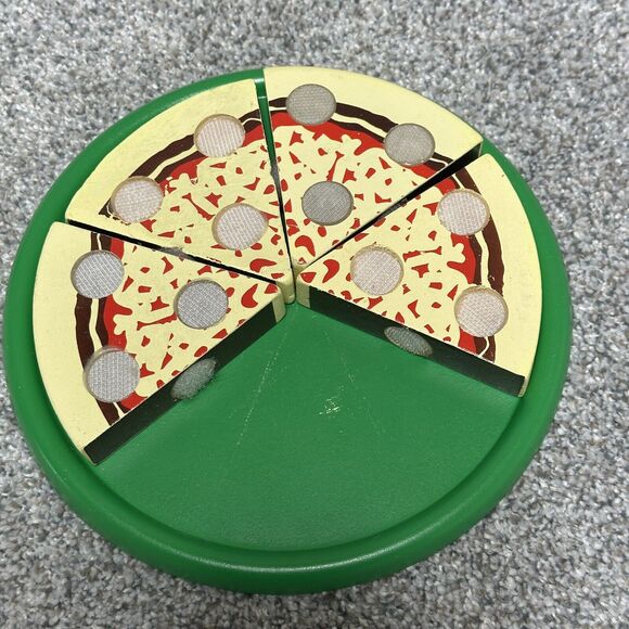 Melissa and Doug Pizza Party Replacement Wooden Food Pieces - Picture 8 of 13